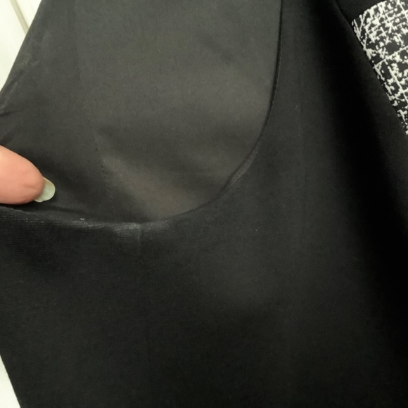 Classiques Entier Colorblock Sleeveless Dress Black/ White Size 20W - Picture 13 of 13